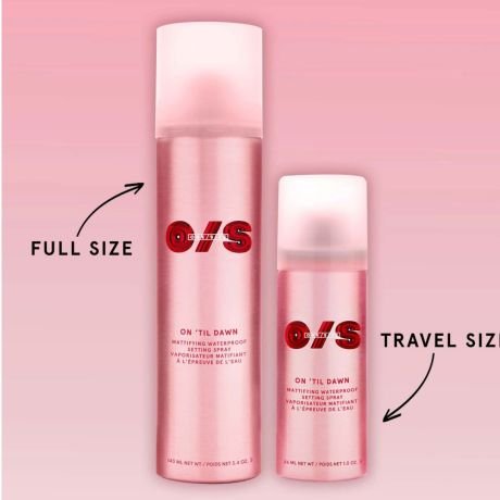 One Size On Till Dawn Mattifying Waterproof Setting Spray