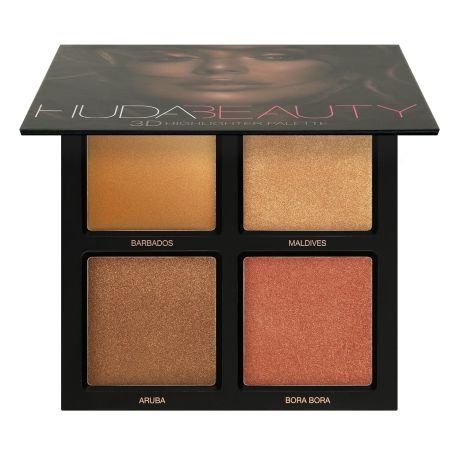 Huda Beauty 3D Highlighter Palette - Bronze Sand