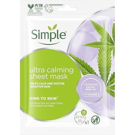 Simple Ultra Calming Sheet Mask