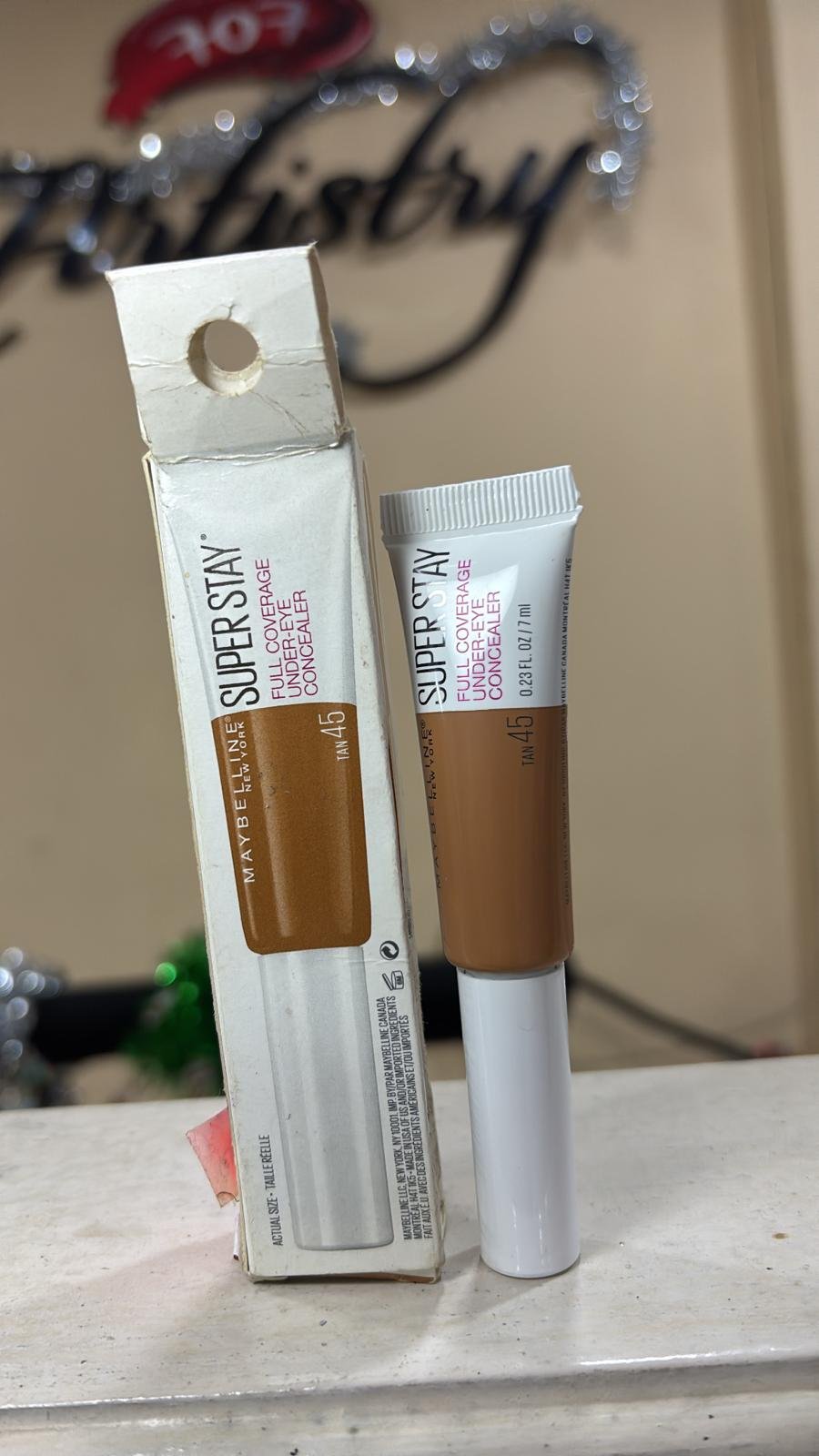 Maybelline Superstay Full Coverage Undereye Concealer- Tan 45