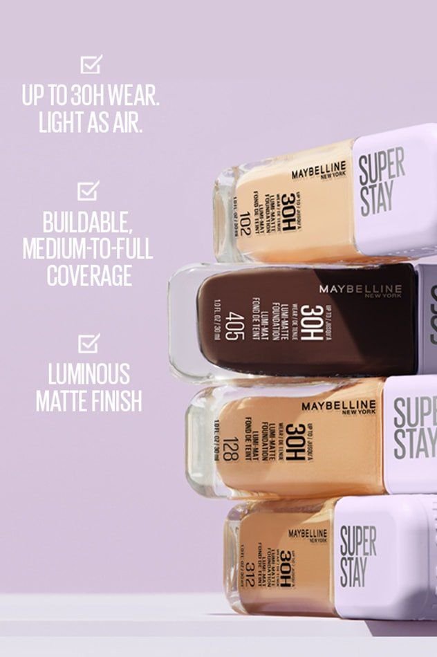 Maybelline Superstay Lumi Matte Foundation