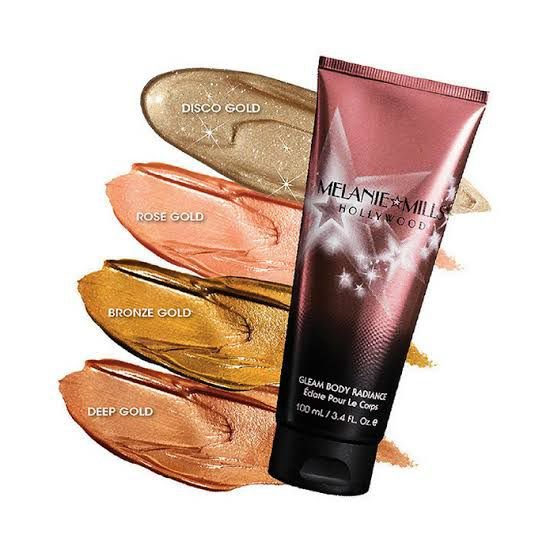 Melani Mills Disco Gold Gleam Face & Body Radiance - Image 3