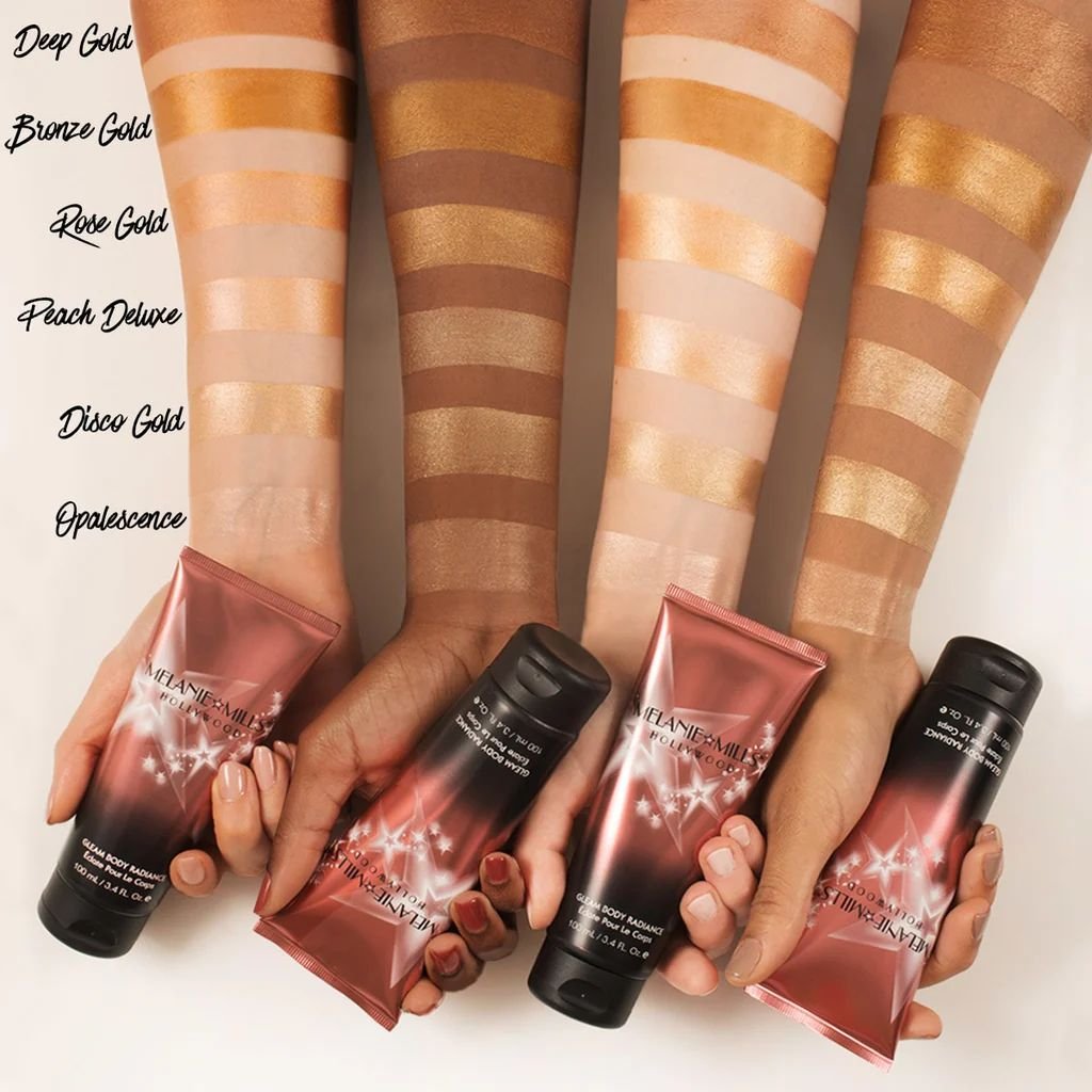 Melani Mills Disco Gold Gleam Face & Body Radiance - Image 2