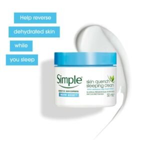 Simple Water Boost Skin Quench Sleeping Cream